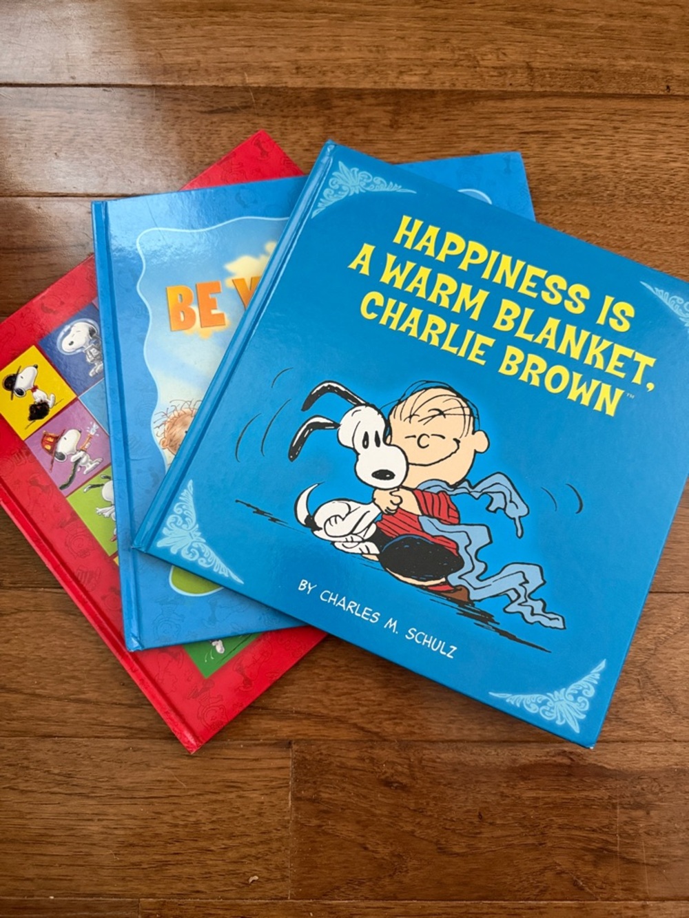 Peanuts Books - Red and Blue